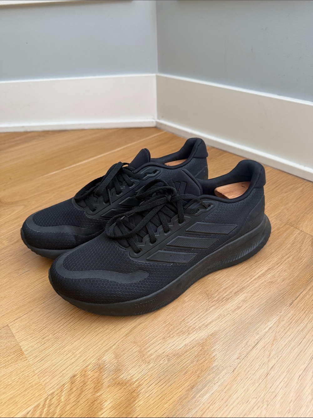 Adidas Black Men's Run Falcon 5.0